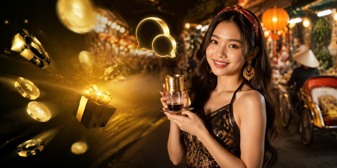 Người dùng tại Hà Nội thưởng thức cà phê sáng và đăng nhập tài khoản cá cược trên điện thoại