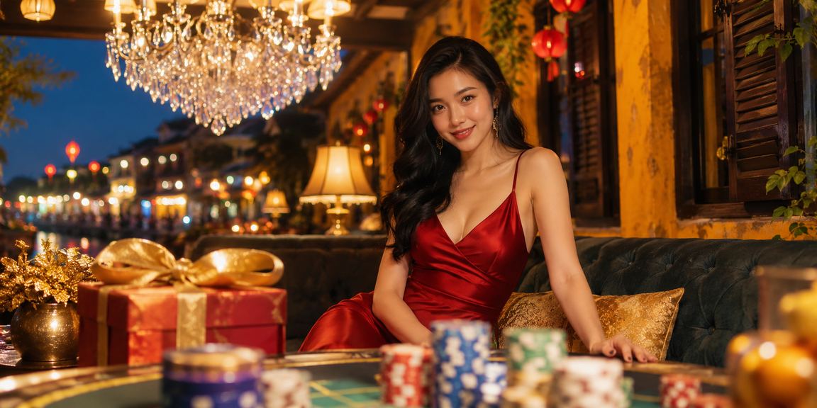 Bàn Blackjack chuẩn quốc tế với dealer thực tế
